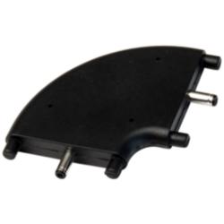 SlimEdge™  Black Edge 90-Degree Connector