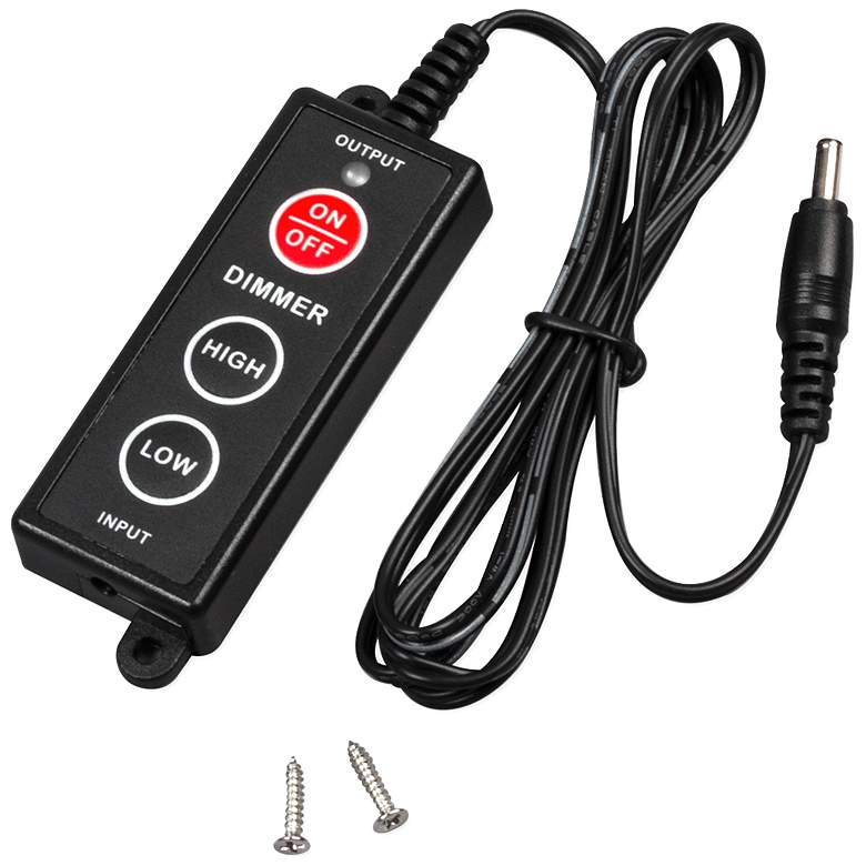 Image 1 SlimEdge™ Black In-line Dimmer Switch