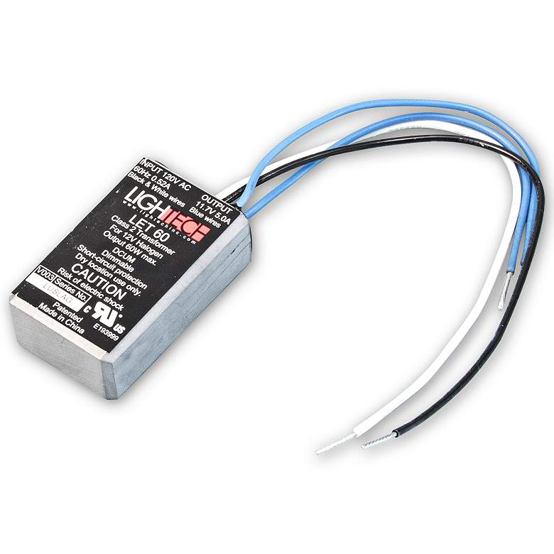 Image 1 SlimEdge&trade; Carra 1.25 inch Wide 12VAC 60W Electronic Transformer