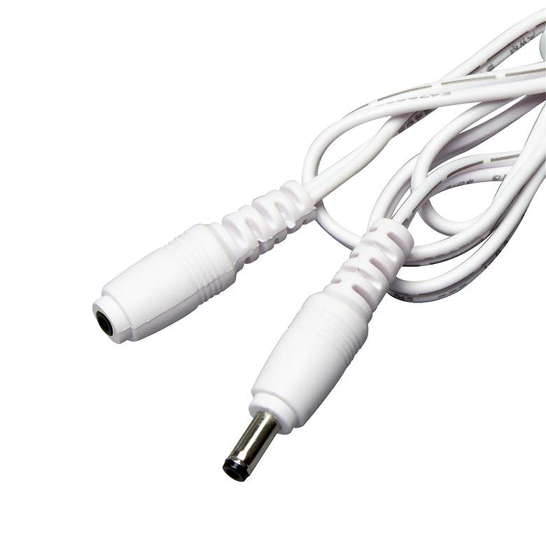 Image 1 SlimEdge™ DPK 24" White Male to Female Connector