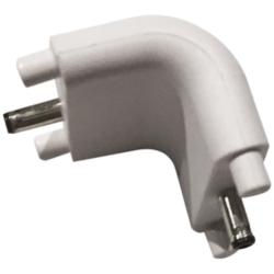 SlimEdge™ White Edge Bar to Bar Inside Corner Connector