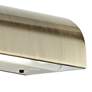 Slimline Brass 8" Wide Cordless Battery Powered LED Picture Light