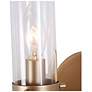 2_Slin 2-Light 12.5" Wide Satin Gold Bath Light more views