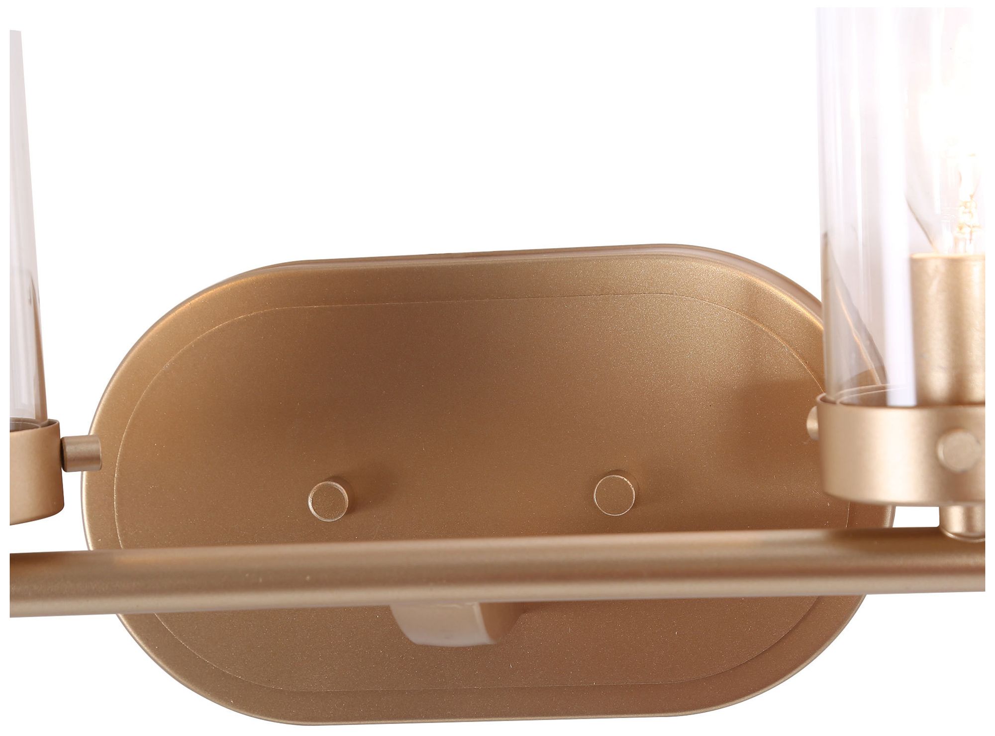 Image 3 Slin 2-Light 12.5" Wide Satin Gold Bath Light more views