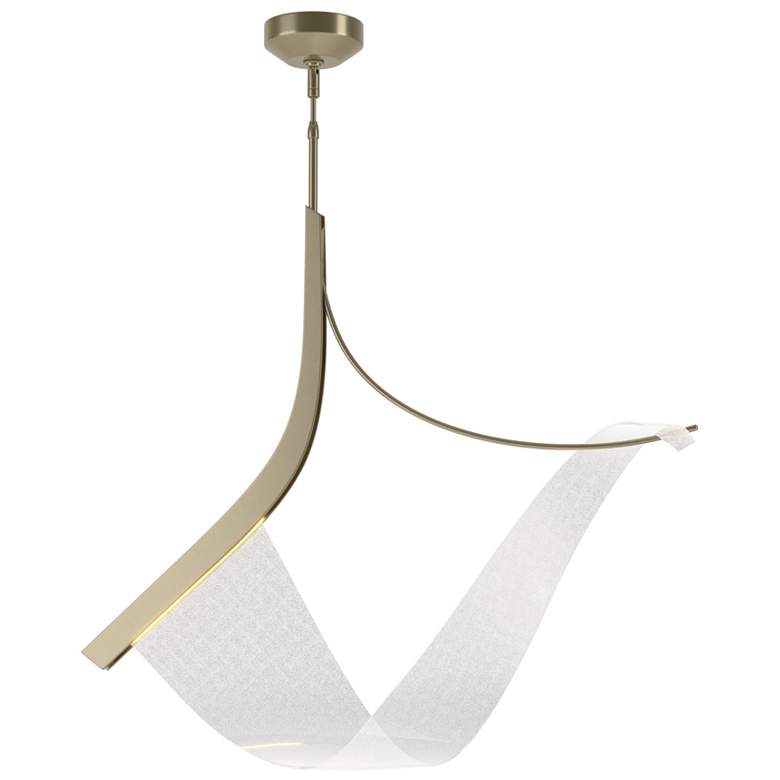 Image 1 Sling 34.2" Wide Modern Brass Pendant