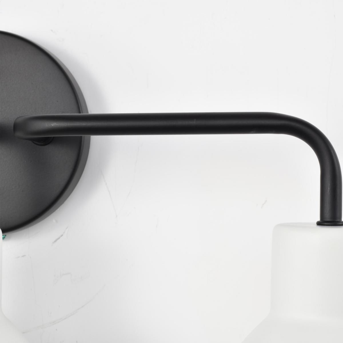 Image 7 Sloan 21 3/4" Wide 3-Light Matte Black White Vanity Bath Light more views