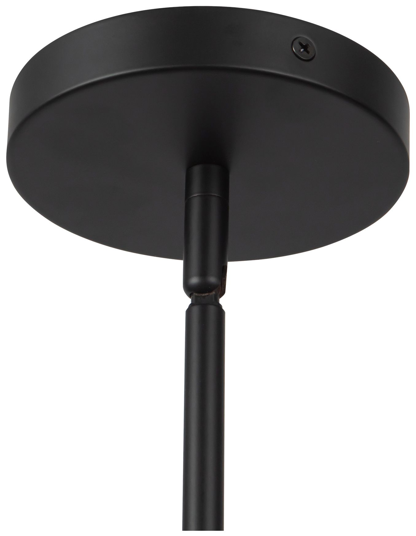Image 6 Sloan 30-in Matte Black Linear Pendant with White Linen Shades more views