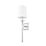 3_Sloane 26" High Polished Nickel Wall Sconce more views
