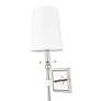 5_Sloane 26" High Polished Nickel Wall Sconce more views