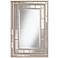 Sloane 34 3/4" High Decorative Silver Wall Mirror