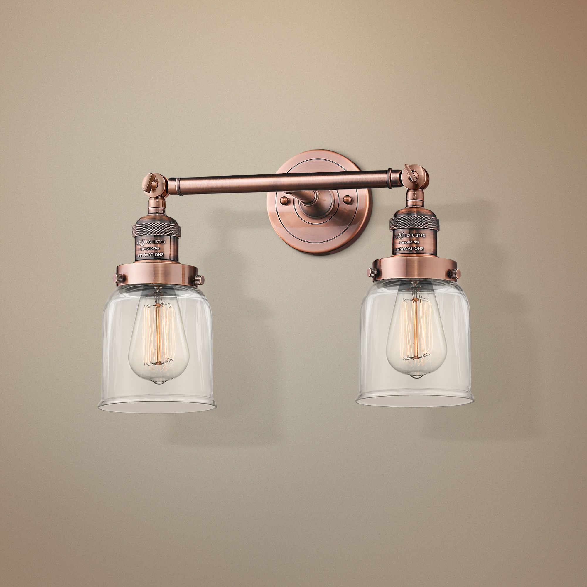 copper bathroom light fixtures