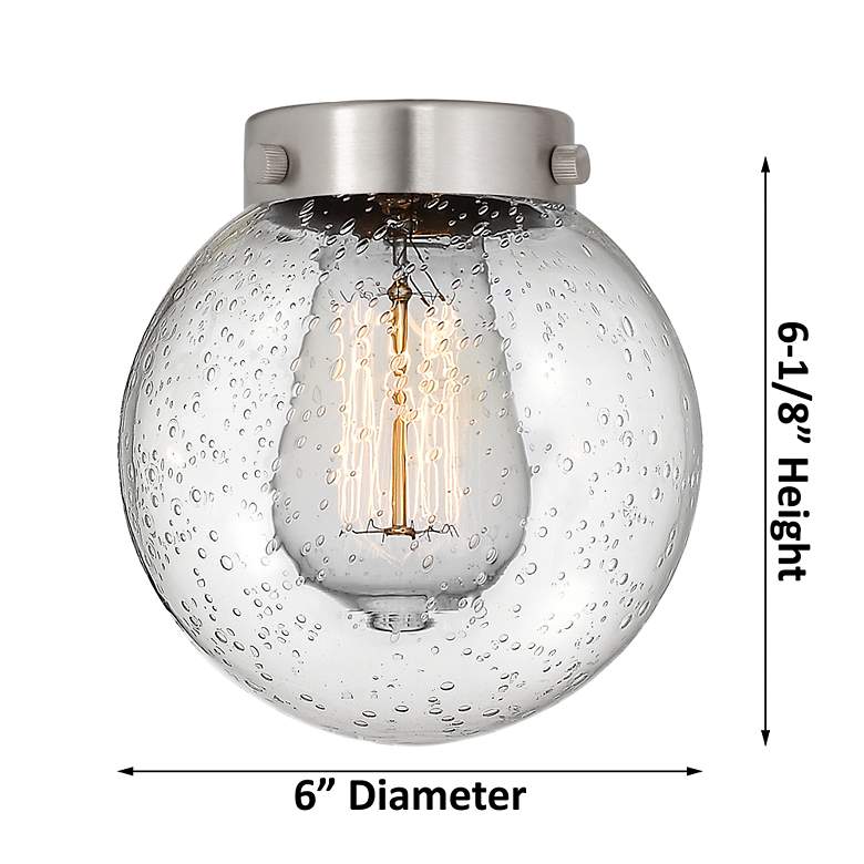 Image 5 Small Edison Beacon 15.5"W 2 Light Satin Gold Bath Light With White Sh more views