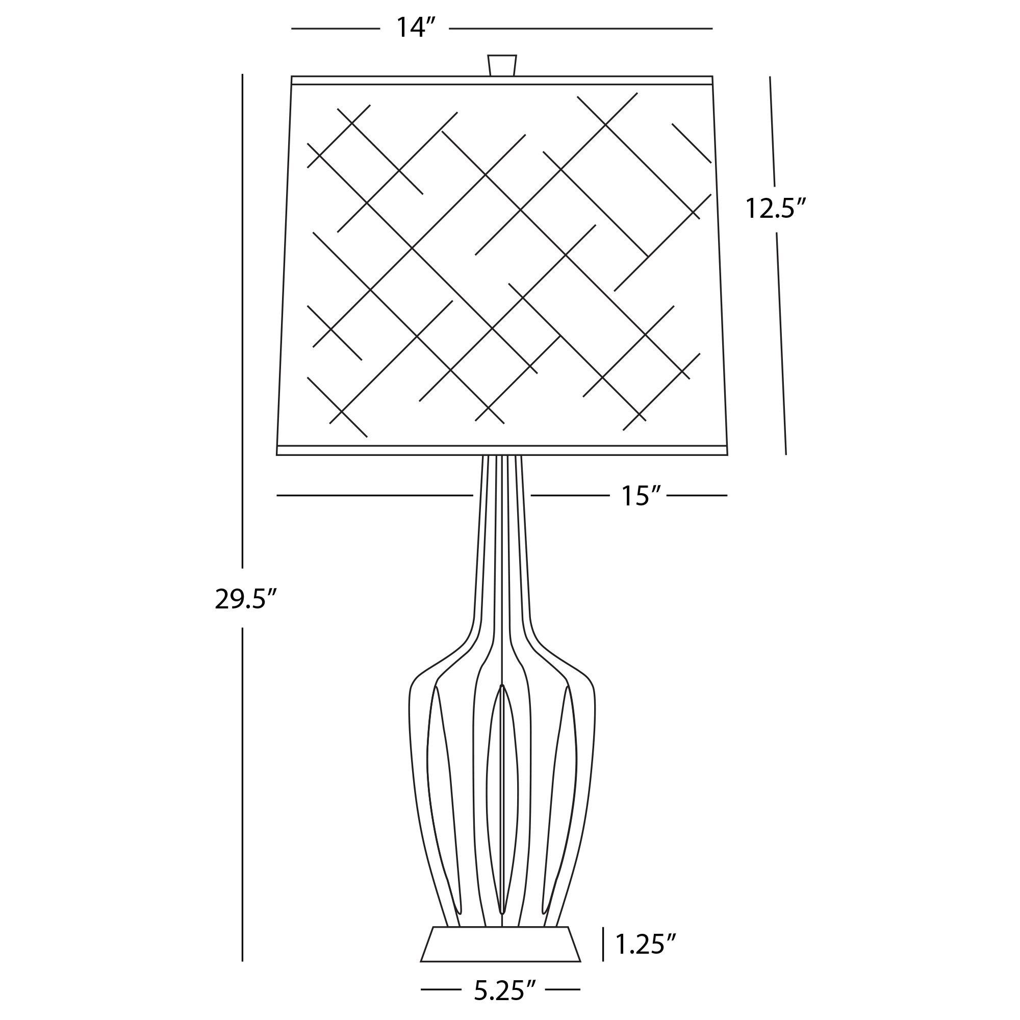 Image 3 Small Emma 30" High Mint Glazed Brass Accent Lamp with White Shade more views