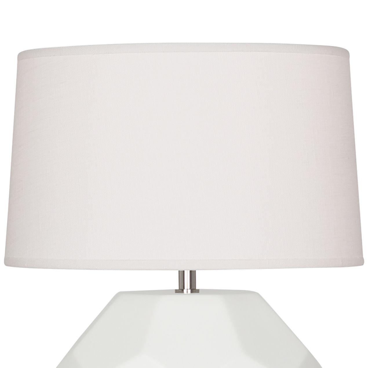Image 2 Small Franklin 16" High Matte Lily Accent Lamp with Off White Shade more views