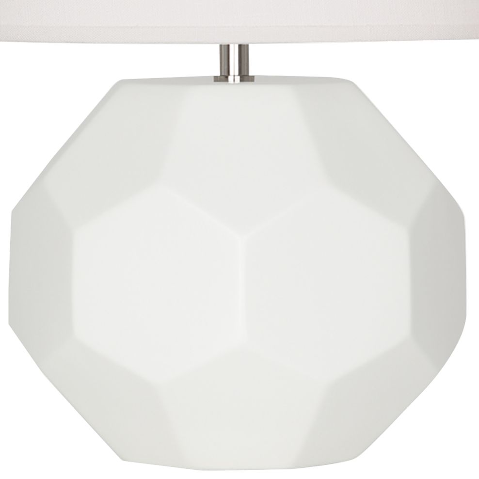 Image 3 Small Franklin 16" High Matte Lily Accent Lamp with Off White Shade more views