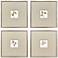 Small Grandeur 17"W x 17"H Framed Art Set of 4