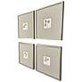 2_Small Grandeur 17"W x 17"H Framed Art Set of 4 more views