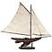 Small Ironsides 39" Wide Replica Model Yacht