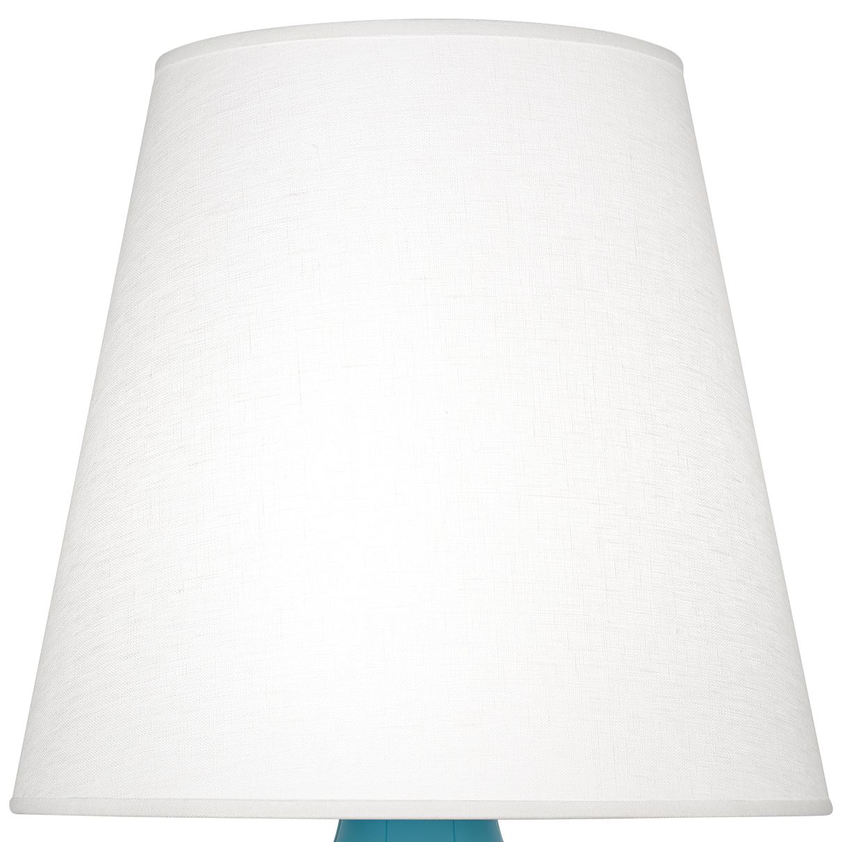 Image 2 Small June 23.5" High Peacock Accent Lamp with Oyster Linen Shade more views