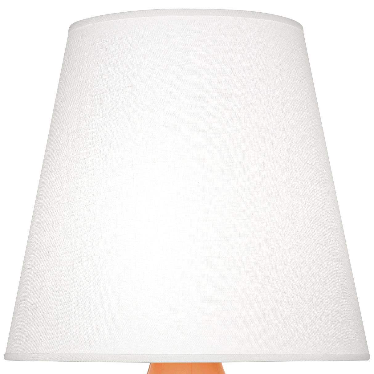 Image 2 Small June 23.5" High Pumpkin Accent Lamp with Oyster Linen Shade more views