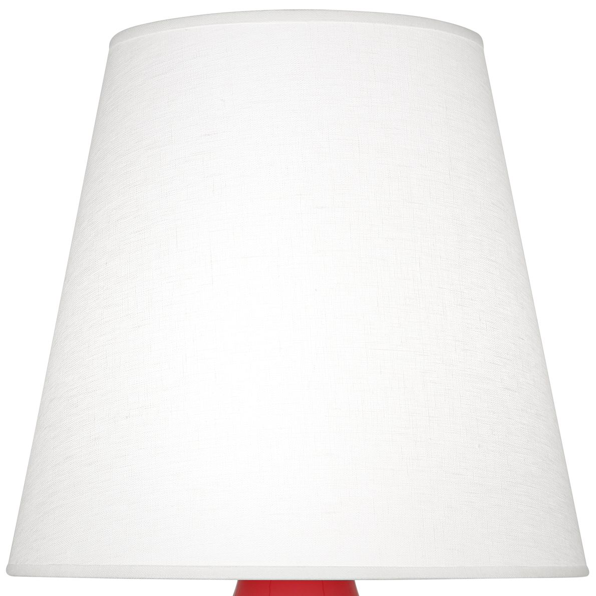 Image 2 Small June 23.5" High Ruby Accent Lamp with Oyster Linen Shade more views