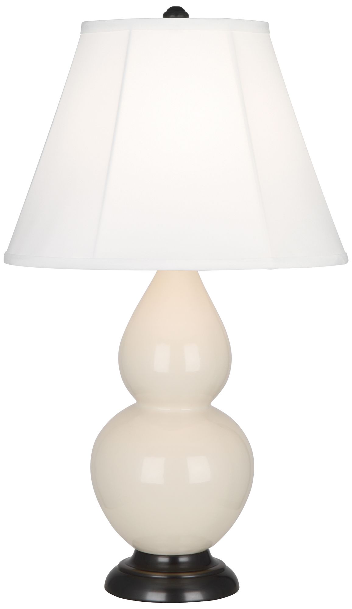Small June 23.5" High Teal Accent Lamp with Oyster Linen Shade