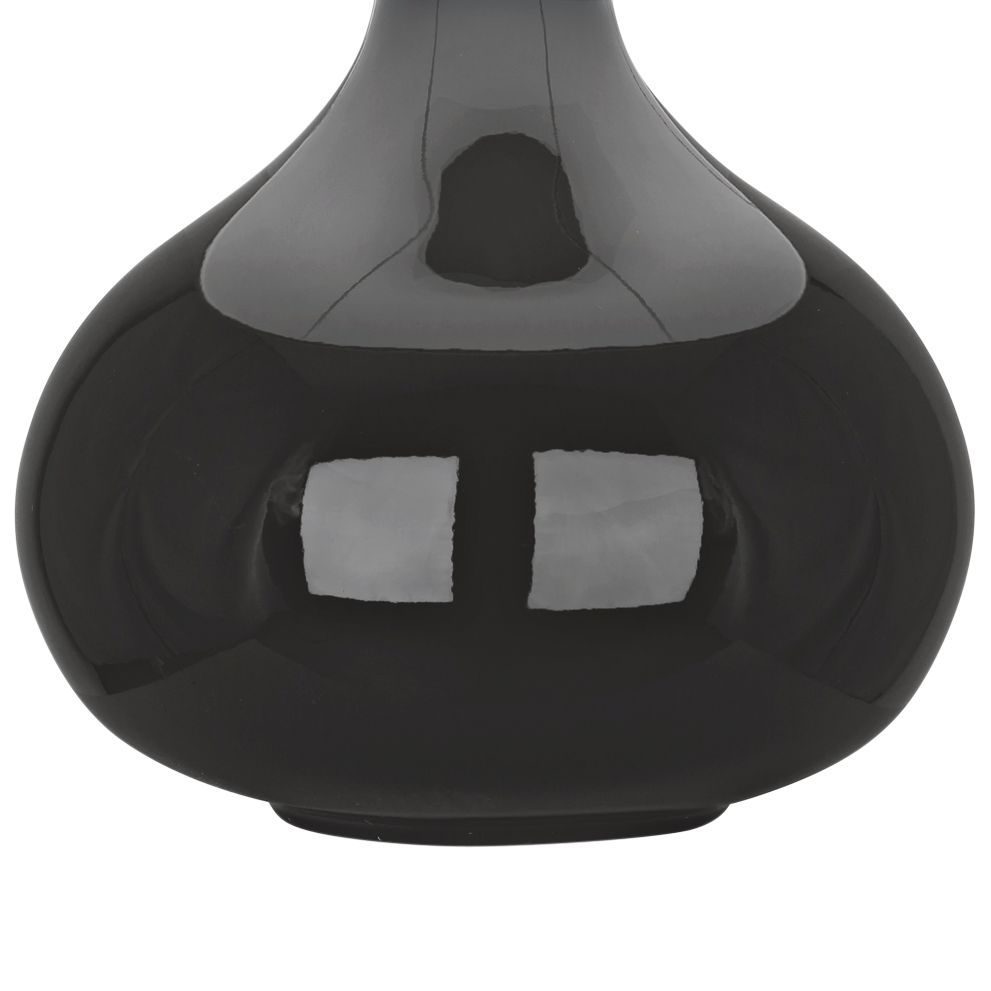 Image 3 Small June 23 1/2" High Ash Accent Lamp with Buff Linen  Shade more views