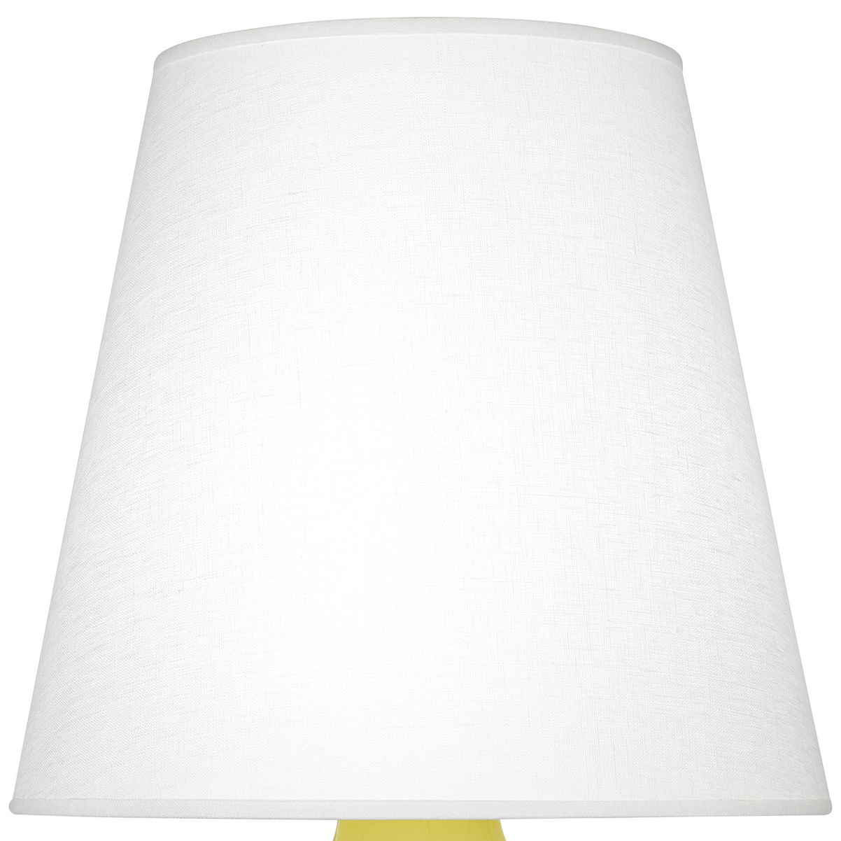Image 2 Small June 23 1/2" High Citron Accent Lamp with Oyster Linen  Shade more views