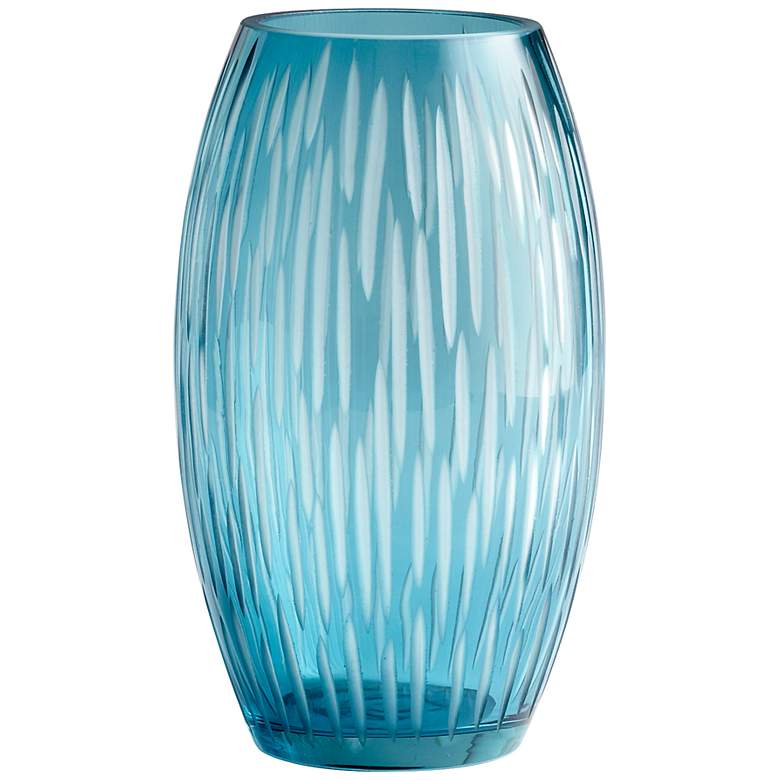Image 1 Small Klein 10 3/4" High Glass Vase