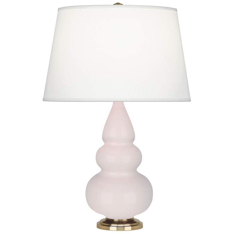 Image 1 Small Triple Gourd 24.38" High Rose Water Antique Brass Finish Finish Lamp
