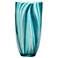Small Turin 10 1/4" High Glass Vase