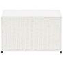 4_Small Woven Sturge Chest, Paper Rope, Arctic White more views