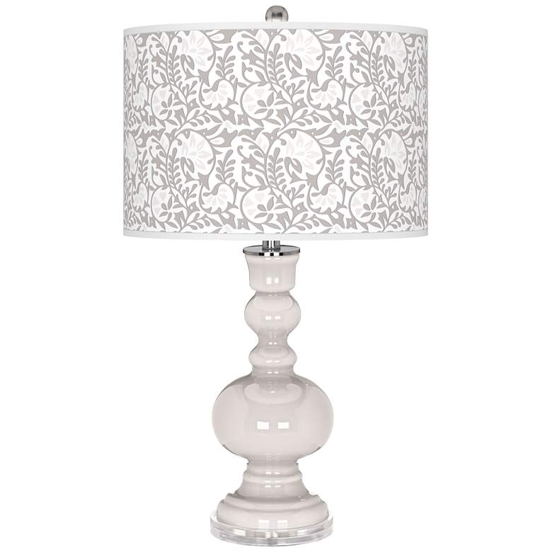 Image 1 Smart White Gardenia Apothecary Table Lamp