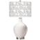 Smart White Gardenia Ovo Table Lamp