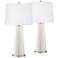Smart White Leo Table Lamp Set of 2 with Dimmers