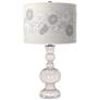 Smart White Rose Bouquet Apothecary Table Lamp