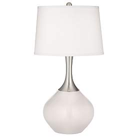 Image2 of Smart White Spencer Table Lamp with Dimmer