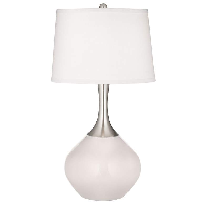 Image 2 Smart White Spencer Table Lamp with Dimmer
