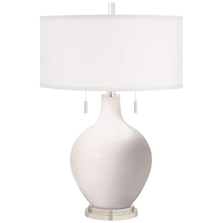 Image 2 Smart White Toby Table Lamp with Dimmer