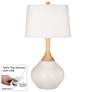 Smart White Wexler Table Lamp with Dimmer