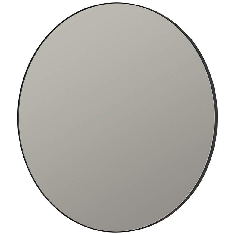 Image 3 Smiley Back and Smoky 30 inch Round Wall Mirror more views