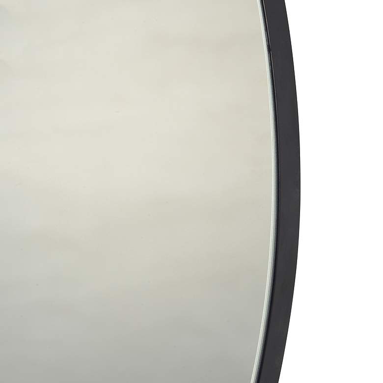 Image 4 Smiley Back and Smoky 30 inch Round Wall Mirror more views