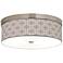 Smoke Lattice Giclee Energy Efficient Ceiling Light