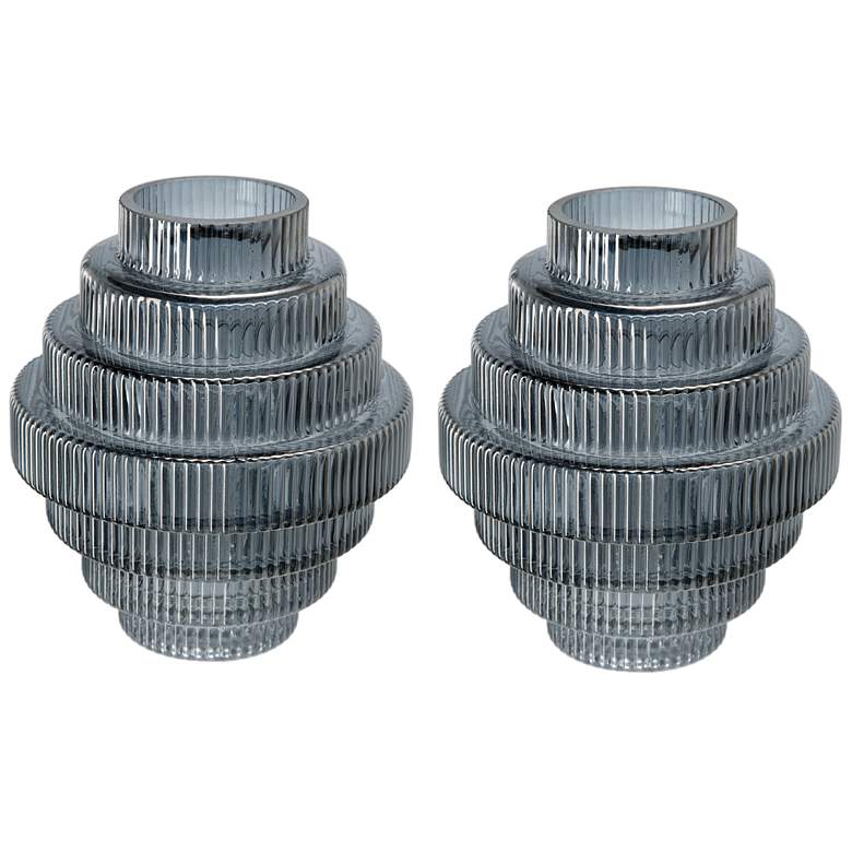 Image 1 Smoke Luster Vase
