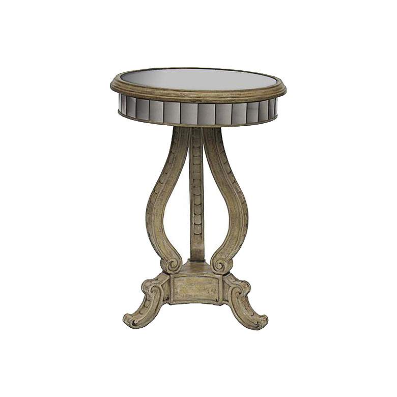 Image 1 Smoky Square Glass Accent Table