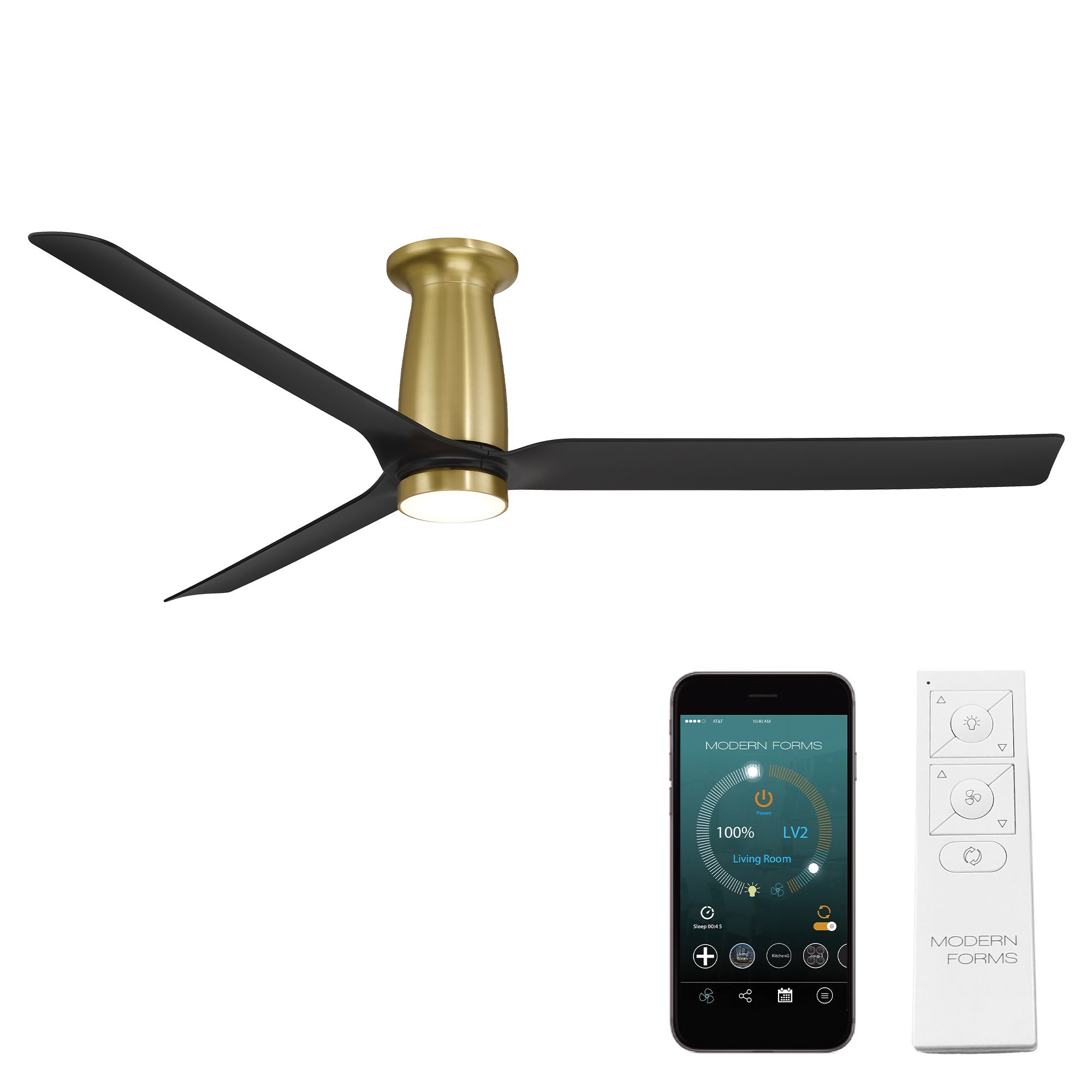 Smooth 3-Blade Hugger Fan