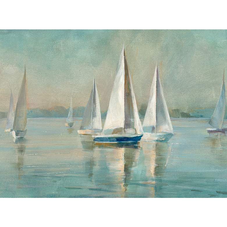 Image 1 Smooth Sailing 40" Wide All-Weather Outdoor Canvas Wall Art