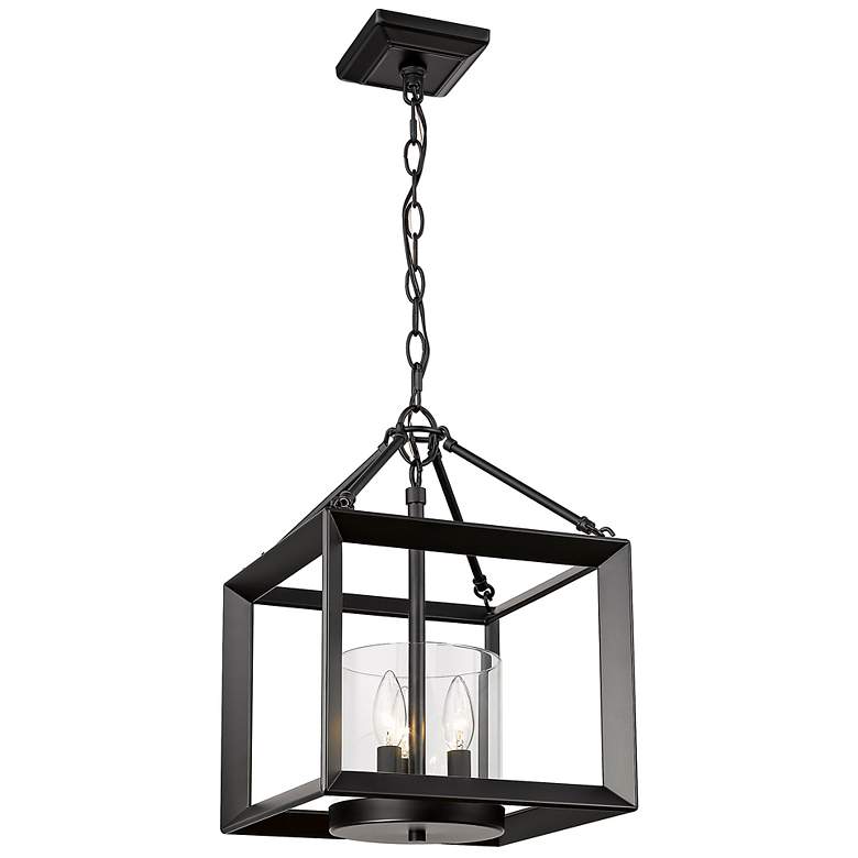 Image 5 Smyth 11 3/4" Wide Matte Black 3-Light Ceiling Light more views