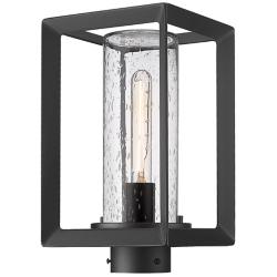Smyth 13 1/4" Wide Natural Black Outdoor Post Light