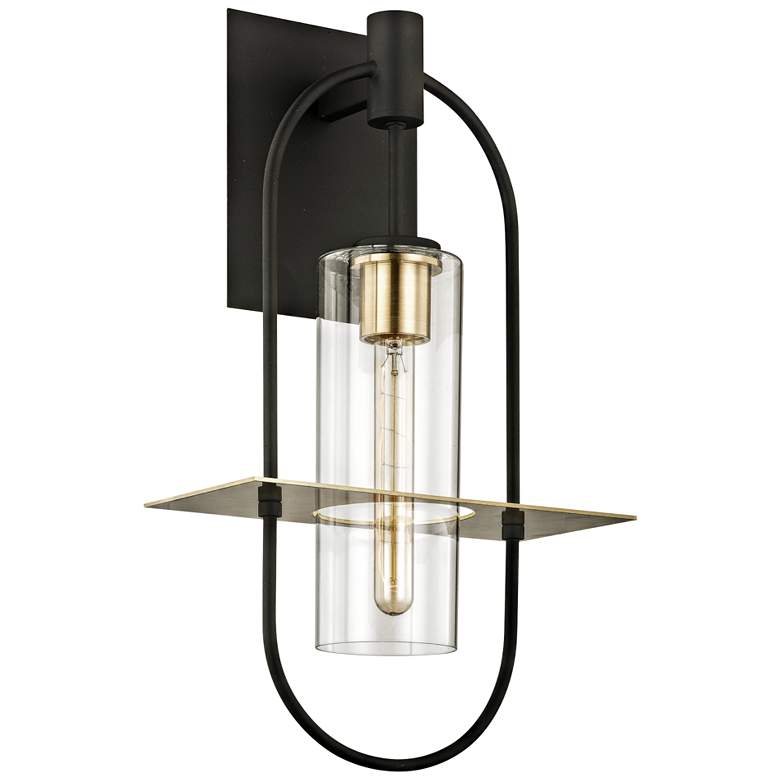 Image 1 Smyth 22" High Dark Bronze Outdoor Wall Light
